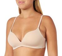 sloggi Women's Happy Micro P Padded Bra, Undurchsichtige, Nude Beige, L