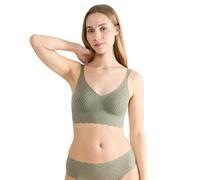 sloggi Women's Zero Feel Bliss Bralette Bra, Moss Green Old, XL