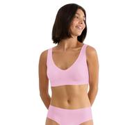 Sloggi Bralette ZERO Feel 2.0 – nahtlos und unsichtbar – floral pink – Größe L