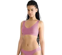 Bralette SLOGGI "ZERO Feel 2.0", Damen, Gr. XXL, N-Gr, lila, Single Jersey, Obermaterial: 76% Polyamid, 24% Elasthan, modisch, BHs, nahtlos, herausnehmbare Pads, Mikrofaser, doppellagig (98953315-XXL)