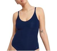 Unterhemd SLOGGI "ZERO Feel 2.0 Spaghetti Top" Gr. XXL, N-Gr, blau (navy blue) Damen Unterhemden (55137431-XXL) navy blue