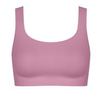 Bustier SLOGGI "Zero Feel 2.0", Damen, Gr. L, N-Gr, lila, Single Jersey, Obermaterial: 76% Polyamid, 24% Elasthan, modisch, BHs, nahtlos und unsichtbar, herausnehmbare Pads, dehnbar, Microfaser (50738