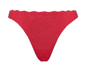 SLOGGI ZERO FEEL BLISS FESTIVE STRING Damen G-String-Tanga, rot, größe XL