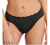 Slip SLOGGI "ZERO Feel Bliss High leg" Gr. S, schwarz (black) Damen Unterhosen (99682666-S) black