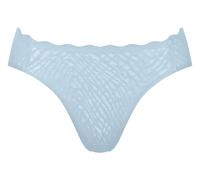 Sloggi Damen Unterhose Zero Feel Bliss High Leg, L, Light Blue