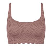Bustier SLOGGI "ZERO Feel Bliss Top" Gr. M, N-Gr, braun (cacao) Damen BHs (91539644-M) cacao