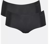 sloggi Damen Zero Microfibre 2.0 H 2P Short, Black, S