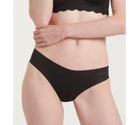Sloggi Damen Zero Microfibre 2.0 Hipstring String, Black, L