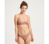 Bügelloser BH SLOGGI "ZERO Microfibre 2.0 Soft bra" Gr. L, N-Gr, braun (brown) Damen BHs (82559662-L) brown