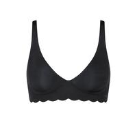 Sloggi Soft-BH ZERO Microfibre 2.0 - nahtlos, Microfaser, mittlerer Halt - Damen Schwarz Gr. L