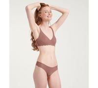 Bügelloser BH SLOGGI "ZERO Microfibre 2.0 Soft bra" Gr. L, N-Gr, braun (cacao) Damen BHs (73957109-L) cacao