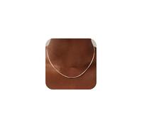 SLOONG S925 Sterling Silber Kette Damen - 2mm Breit Silber Figaro Halskette Jewelry Schmuck Geschenke für Frauen Mama Freundin(46cm)