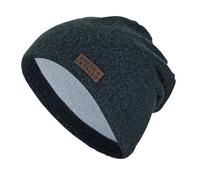 Slouch-Beanie Melange Gr. 47 marine | Sterntaler
