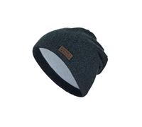 Slouch-Beanie Melange Gr. 49 marine | Sterntaler