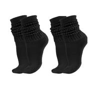 Slouch Socken,Stiefelsocken Damen,Trachtensocken,Lang Strümpfe,2 Paar Winterstrümpfe Aus Baumwolle,Damen Lange Socken,Knit Lange Socken,Damen Lange Strümpfe,Winter Damen SockenSlouch Scrunch Socken