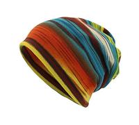 Slouchy Beanie Mütze Damen Sommer Beanie Turban Chemo Cancer Kopfbedeckung aus Baumwolle Schlafmütze Sommermütze Turban Kopfbedeckung Himmelblau Einheitsgröße