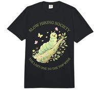 Slow Hiking Society: Der Letzte, der an die Spitze kommt, gewinnt Herren und Damen Comfort Colors Adult Heavyweight T-Shirt