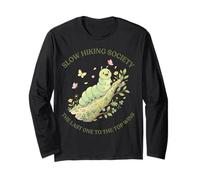 Slow Hiking Society: Der Letzte, der an die Spitze kommt, gewinnt Herren und Damen Langarmshirt