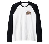 Slow Mornings Coffee Cozy Morning Lover Raglan
