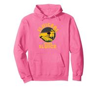Sluicers Gonna Sluice Funny Yukon Alaska Gold Mining Pullover Hoodie, Unisex für Erwachsene, Leuchtendes Pink, M