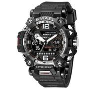 SMAEL 8072 Herren Militär Armbanduhr Outdoor LED Digital Uhr Wasserdicht Taktische Armee Handgelenk Sportuhren für Herren