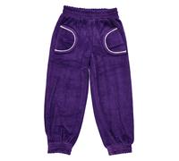 Småfolk Samthose in Lila - Größe 98/104 | Kinderhosen