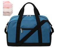 Small Duffle Bag Adjustable Strap Oxford Waterproof 14 Inch, Set B | Zipper Garment Bag for Gym Sports Business Trip Airplane Travel