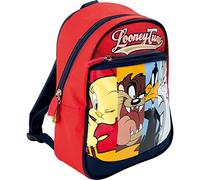Small Foot 4937 Looney Tunes Kinderrucksack, rot/schwarz