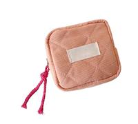 Small Makeup Bag - Lipstick Bag | Small Make up Zipper Bags | Square Lipstick Bâgs with Compartments | Portable Make up Bags | Zipper Pouch Coin Purse Makeup Earphone Bâg Coin Purse for Women