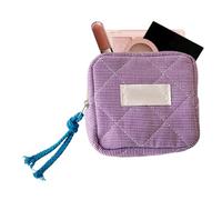 Small Makeup Bag - Lipstick Bag | Small Make up Zipper Bags | Square Lipstick Bâgs with Compartments | Portable Make up Bags | Zipper Pouch Coin Purse Makeup Earphone Bâg Coin Purse for Women