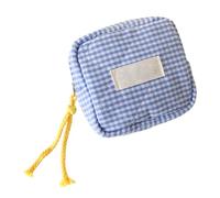 Small Makeup Bag - Lipstick Bag | Small Make up Zipper Bags | Square Lipstick Bâgs with Compartments | Portable Make up Bags | Zipper Pouch Coin Purse Makeup Earphone Bâg Coin Purse for Women