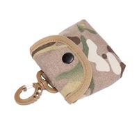 Small Outdoor Money Pouch Bag, Small Coin Purse Key Chain, 3.94x5.51 inches Convenient Sturdy Portable Sports Leisure Coin Storage, Waterproof Camping Pack for Travel Use