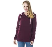 Smallshow Women's Fleece Maternity Nursing Sweatshirt Hoodie Kangaroo Pocket