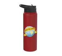 Smallville Daily Planet Logo Stainless Steel Insulated Water Bottle