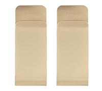 Smandy 2 Stück Geldklammern aus Metall, Kreditkartenhalter aus Edelstahl mit Formstabilem Design, Zur Aufbewahrung von Ausweisen, Bargeld und Geschenken (GOLD)