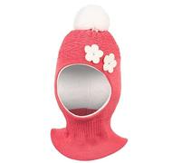 Smarilla Mädchen Wintermütze Schalmütze Schlauchmütze Strickmütze, Farbe: Melone-Creme