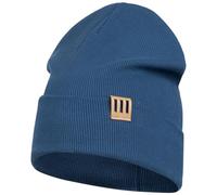 Smarilla Mütze Junge Kinder Beanie Herren gerippt, Größe: 50-52, Farbe: Indigoblau