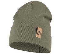 Smarilla Mütze Junge Kinder Beanie Herren gerippt, Größe: 50-52, Farbe: Oliv