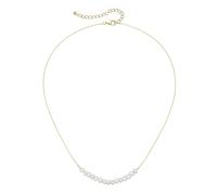 Collier SMART JEWEL "mit Süßwasser-Perlen, Silber 925", gold, Halsketten, Damen, 45cm, Silber 925 (Sterlingsilber) (69614210-0) gold