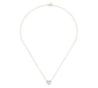 Smart Jewel Collier Herz mit weißen Zirkoniasteinen, Silber 925