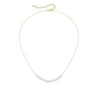 Collier SMART JEWEL "mit Süßwasser-Perlen, Silber 925", gold, Halsketten, Damen, 45cm, Silber 925 (Sterlingsilber), Collier (69614210-0) gold