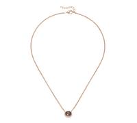 Collier SMART JEWEL "mit weißen und braunem Zirkonia, Silber 925", braun, Halsketten, Damen, 45cm, Silber 925 (Sterlingsilber), Collier (91598320-0) braun