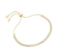 Smart Jewel Armband Tennisarmband 2-rhg., Silber 925 Armbänder & Armreifen Schmuck Gold Produkte (1.0 pieces)