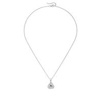 Smart Jewel Kette Anhänger mit Zirkonia und blauem Kristallstein, Silber 925 45 cm