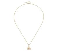 Kette mit Anhänger SMART JEWEL "Anhänger mit Zirkonia und Zierstein, Silber 925", rot, Halsketten, Damen, 45cm, Silber 925 (Sterlingsilber) (94702243-0) rot