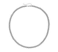 Smart Jewel Kette mit Muschel-Perlen, Silber 925 Grau