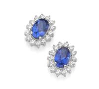 Smart Jewel Ohrringe Schmuck Damen Blau