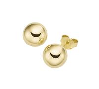 Smart Jewel - Ohrstecker Kugeln, Silber 925 Ohrringe 1 ct Gold