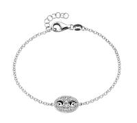 Smart Jewel - Armband Mittelteil mit Zirkonia, Silber 925 Armbänder & Armreife 1 ct Silber