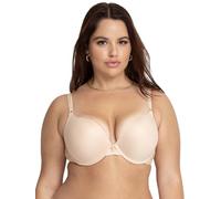 Smart & Sexy Damen Bügel und Maximalem Dekolleté Push-Up-BH, Undurchsichtige, In The Buff with Lace Wings, 75B